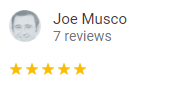 Joe 5 Star Cleaning Google Review