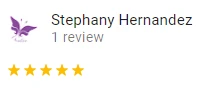 Stephany H 5 Star Google Review - Amazing Dentist in Fairview